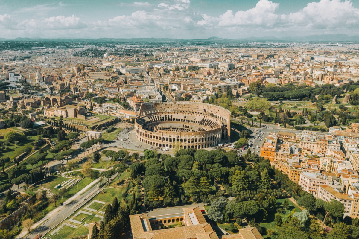 Wonders of Rome website project